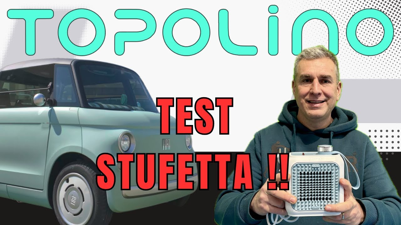COME RISCALDARE LA TUA FIAT TOPOLINO 🇮🇹  IN 5 MINUTI TEST STUFETTA!!!