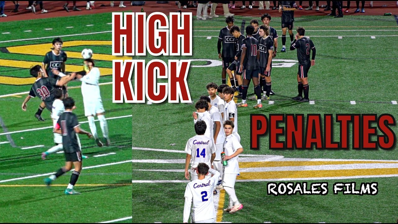 Intense Championship Match - Canyon Crest Academy vs Central Boys Soccer