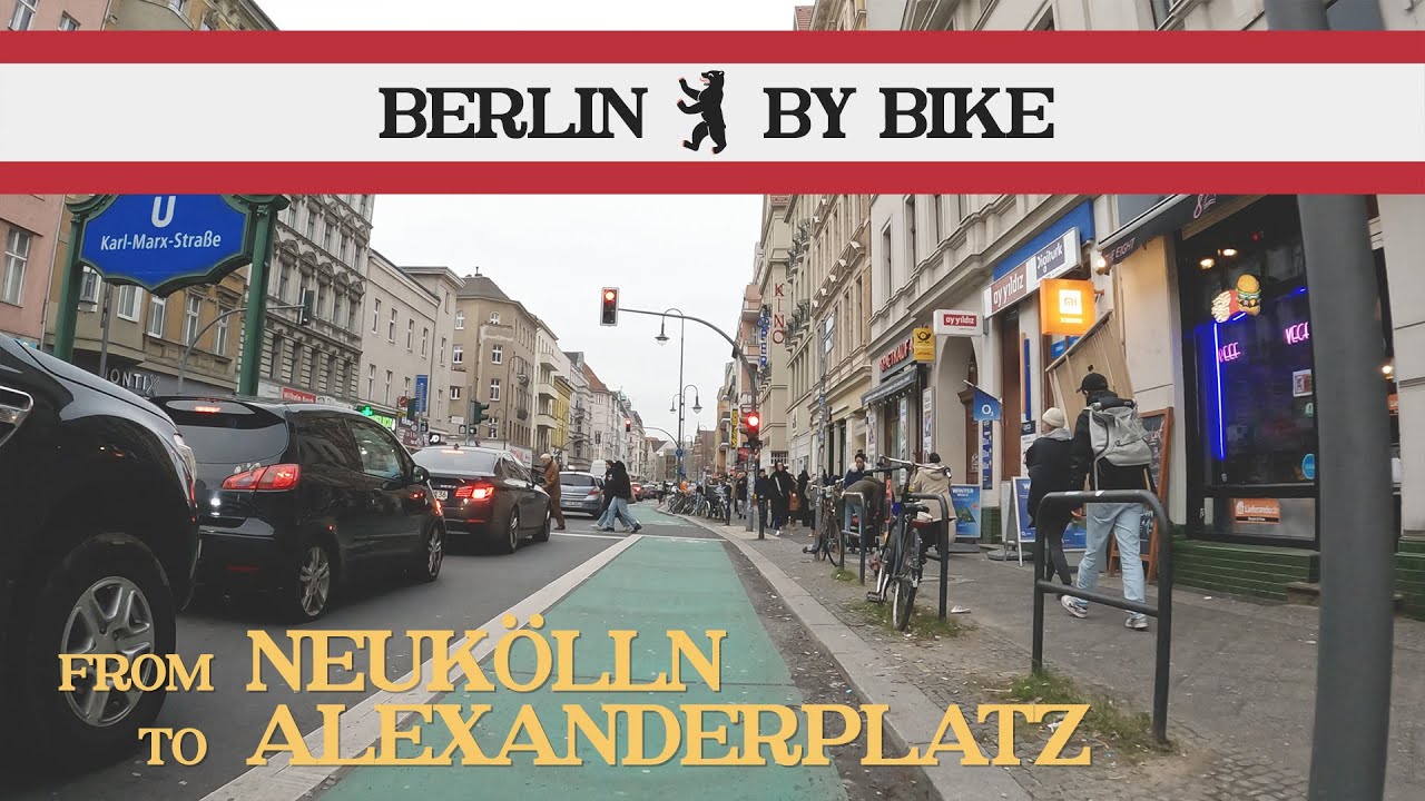 Berlin By Bike / From Neukölln to Alexanderplatz / Biking Tour / December 2023