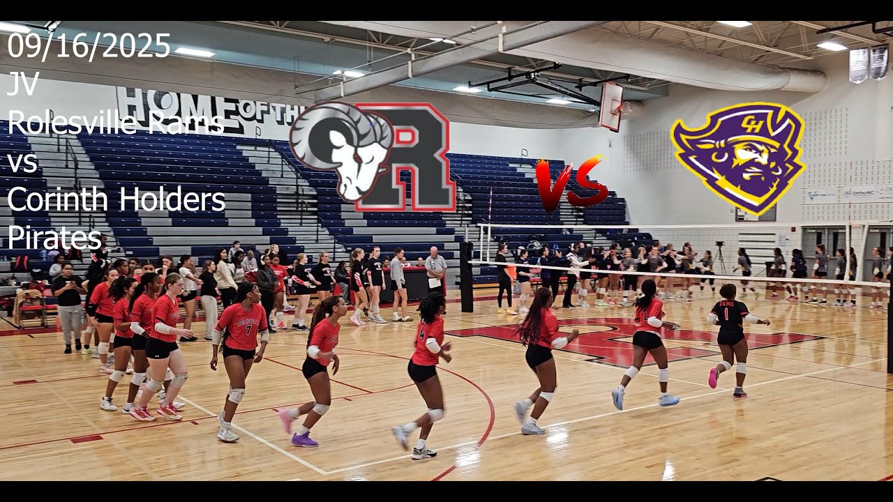 12th JV Volleyball Game 2025 Season | High School | Rolesville Rams vs Corinth Holders Pirates