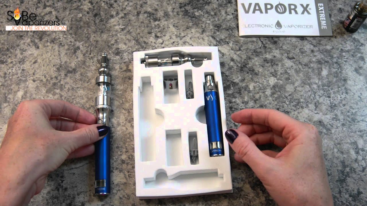 Unpacking The VaporX Extreme eLiquid Vaporizer Pen Starter Kit