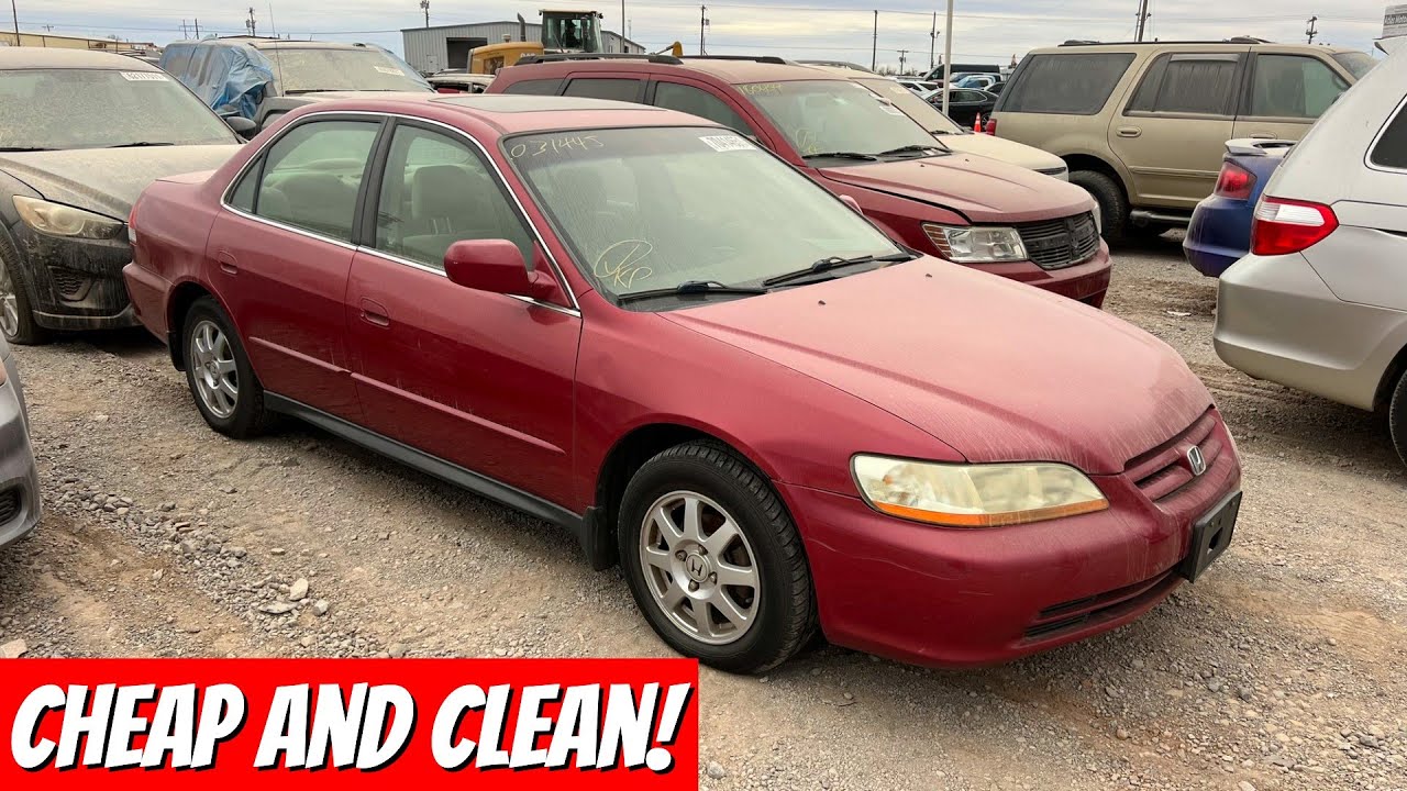 Copart Walk Around 12-31-21 PM + 212K Mile 2002 Honda Accord!