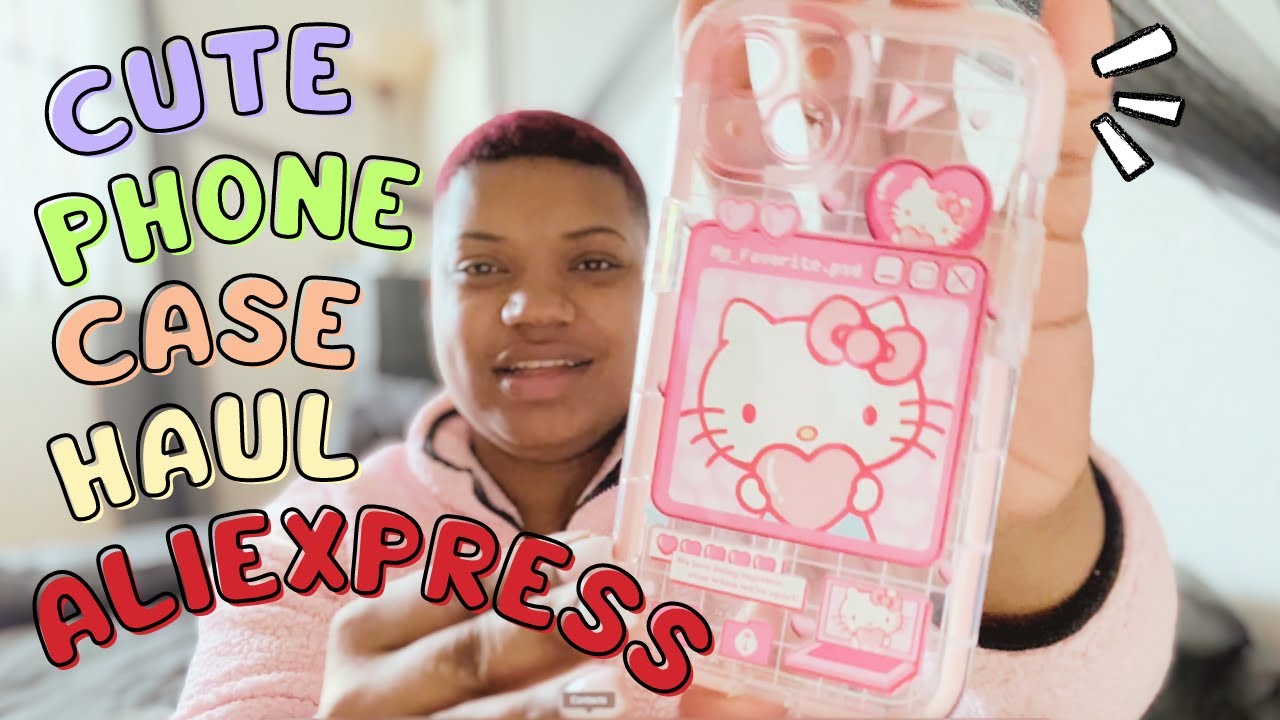 I Bought a Bunch of iPhone Cases | Aliexpress PHONE CASE HAUL for Pink iPhone 13