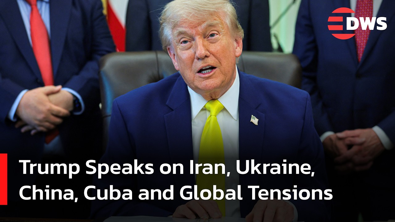 WATCH: President Trump's Explosive Oval Office Q&A: Iran Deal, NATO, Ukraine, China & Cuba | AC15