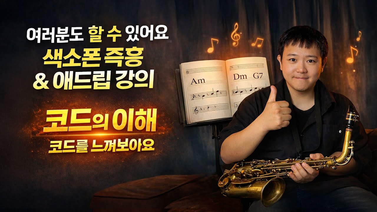 🎷 메이저 키 속 코드 진행, 귀로 먼저 느껴보세요 | 즉흥연주 강좌 3화