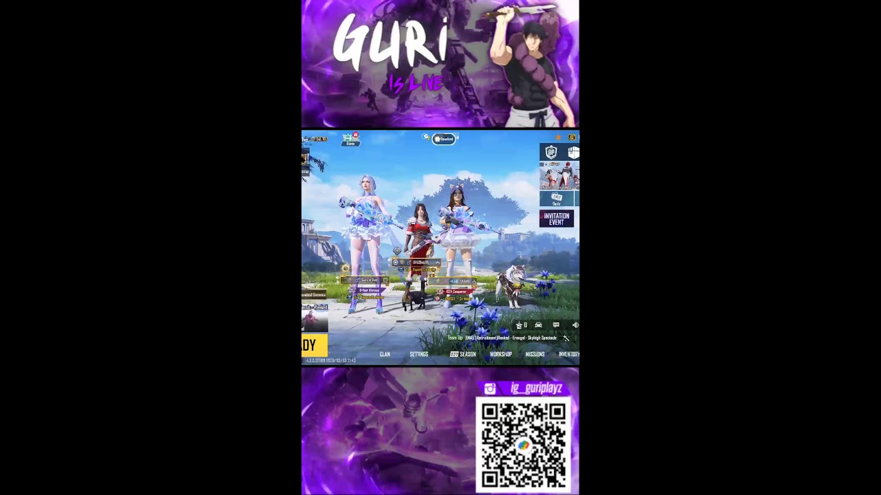 🔥 BGMI LIVE | Rush Gameplay | Guri Is Live 😈
