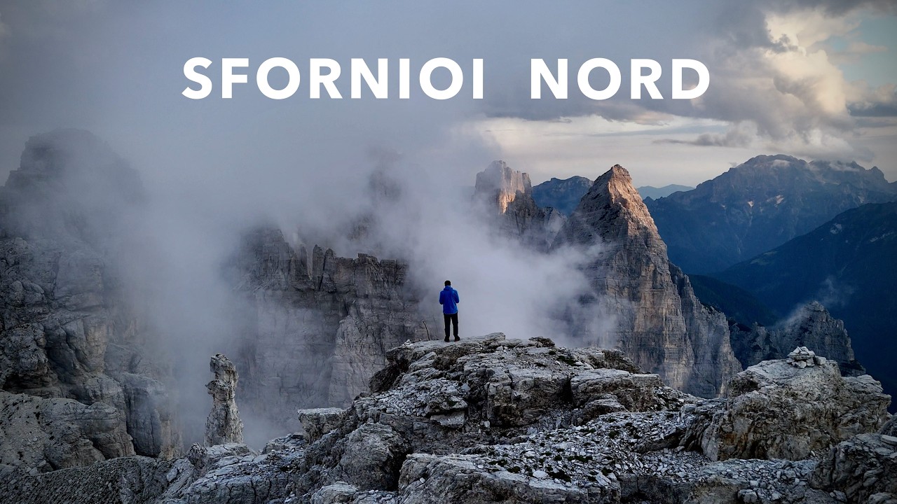 NOTTE SULLO SFORNIOI NORD | PASSO CIBIANA | GRUPPO DEL BOSCONERO - DOLOMITI [4K]