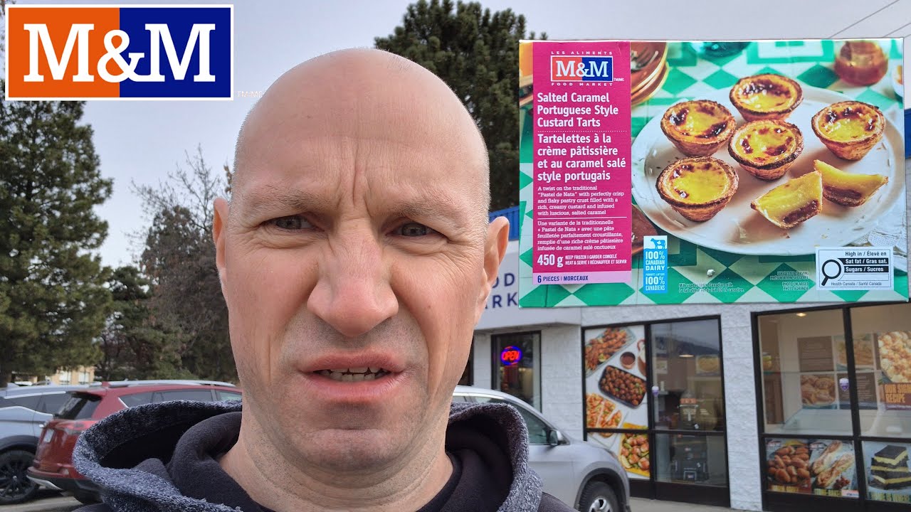 Пирожные M&M's с соленой карамелью и заварным кремом в португальском стиле!