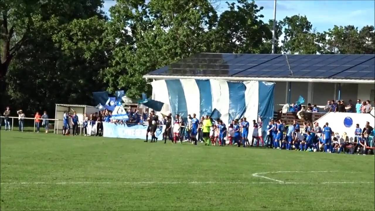 Relegation in Schwegenheim, Aufstieg durch ein Tor in der Nachspielzeit !