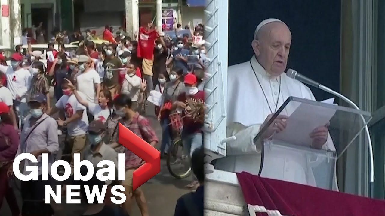 Myanmar coup: Pope Francis expresses “solidarity with the people of Myanmar”