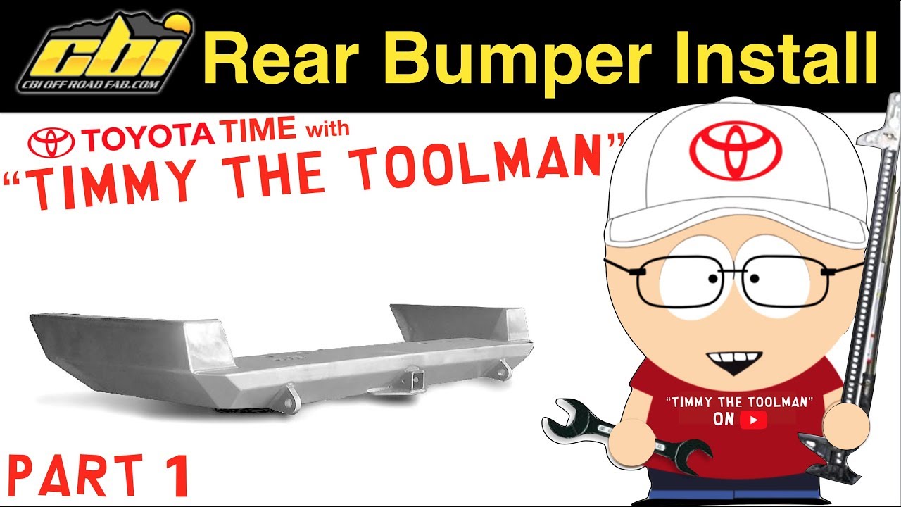 CBI Dual Swing Arm Rear Bumper Install (Part I)