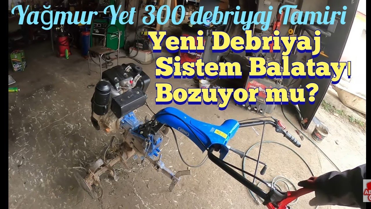 Yağmur yeni Debriyaj Sistemi Balatayı bitiriyor mu? Yet 300 Debriyaj tamiri