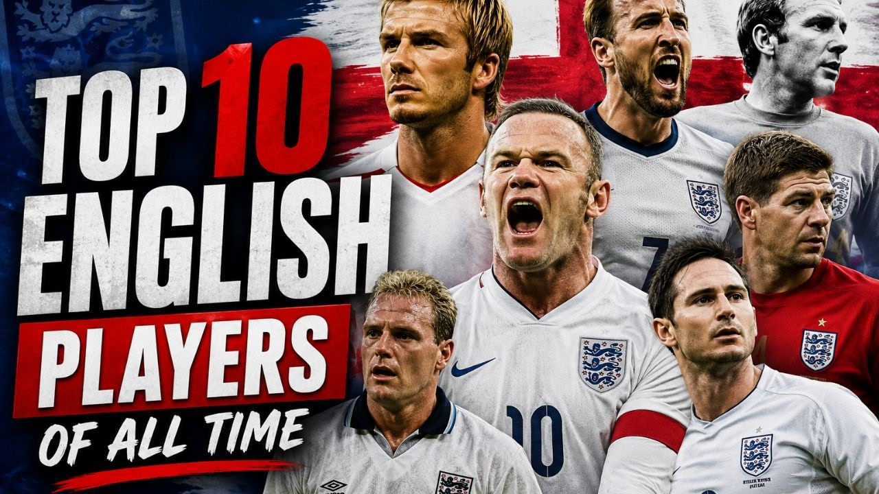 England TOP 10 Players of all time