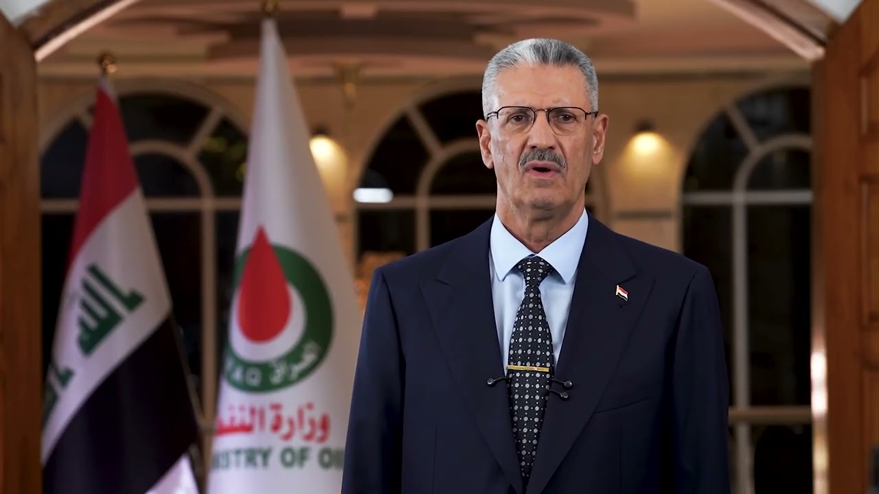 وزير النفط المهندس حيان عبدالغني السواد يتحدث عن طرق بديلة لتصدير النفط.