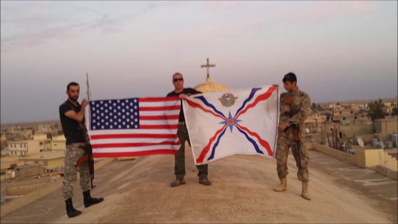 Nineveh Plains Forces @ Telskof, Iraq....Dedicated to U.S Navy Seal Charles Keating IV