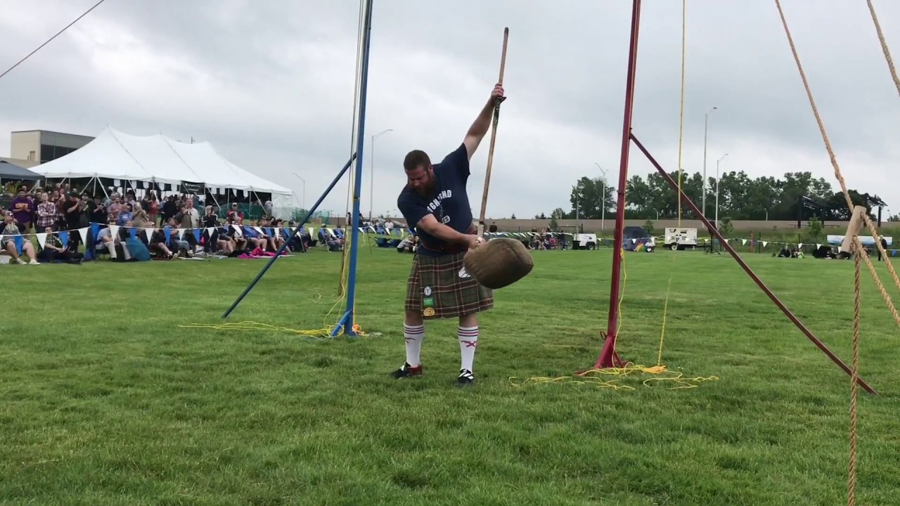 World record sheaf toss 37’-1” slow-mo