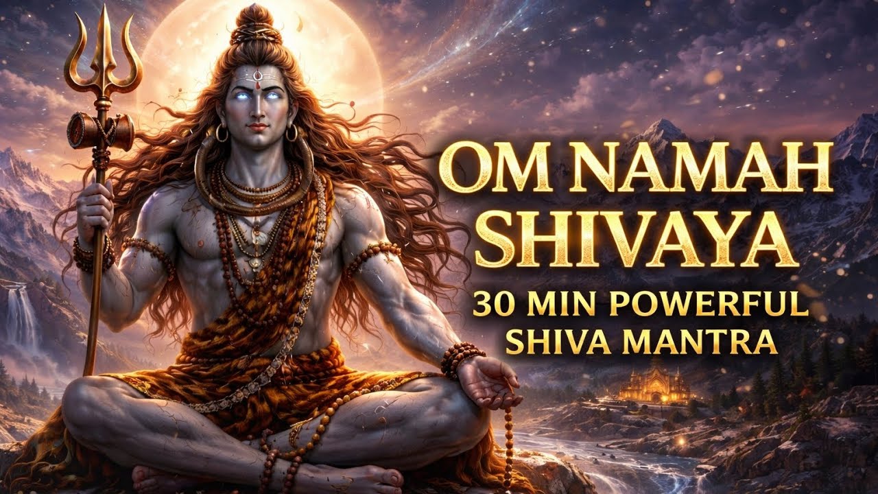 Mahamrityunjaya Mantra | Om Namah Shivaya | 30 Min Powerful Shiva Healing 🔱