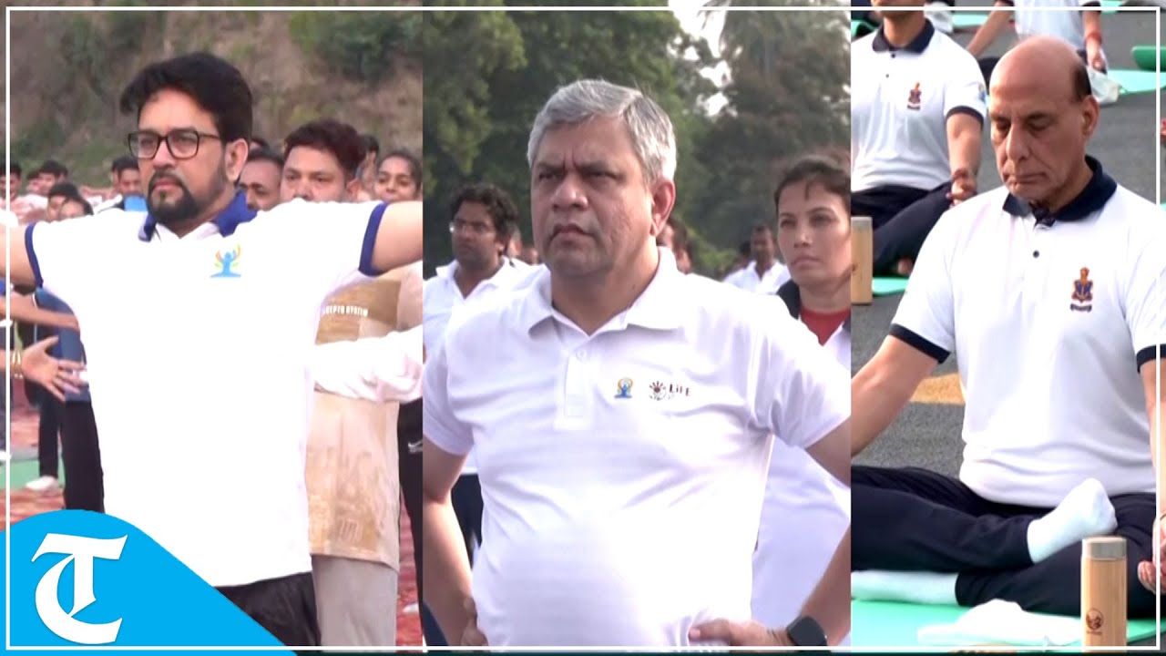 International Yoga Day: Union Ministers celebrate health, participate in Yoga sessions