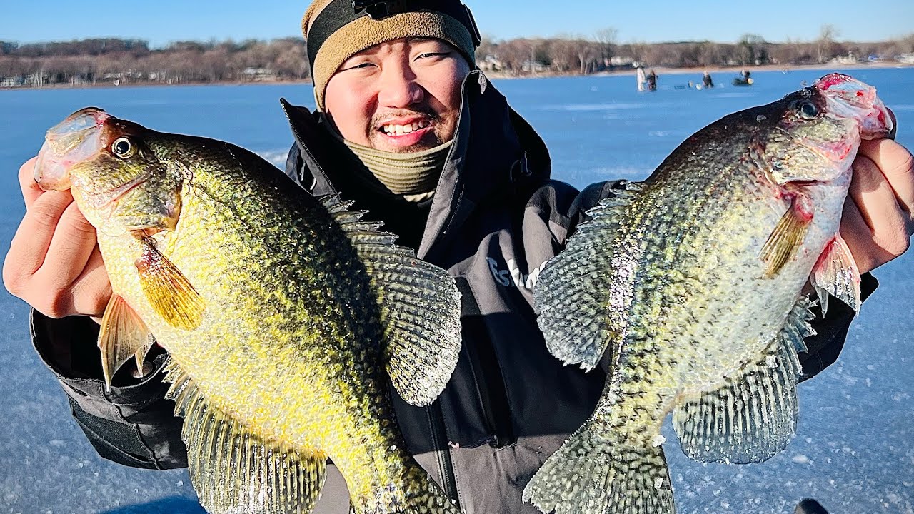 Bayport- Crazy Action on Crappie Slabs(CatchNCook)