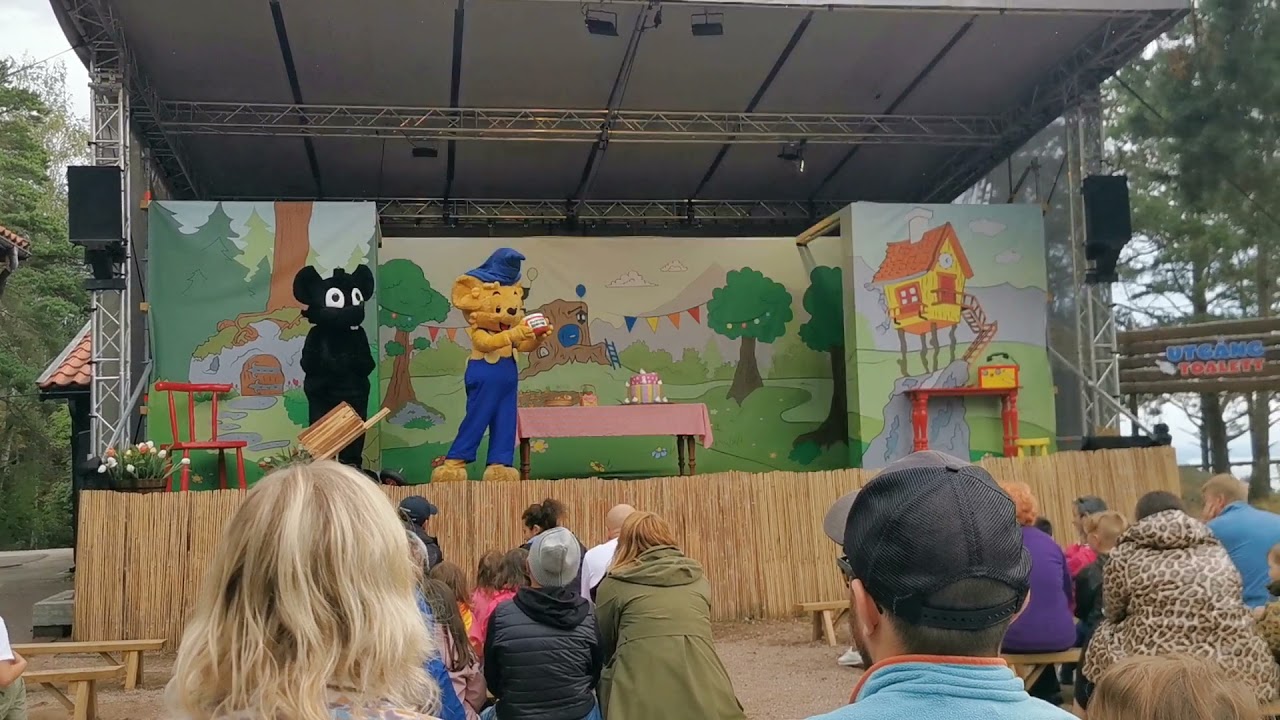 Kolmården Bamseteater Sommaren 2021