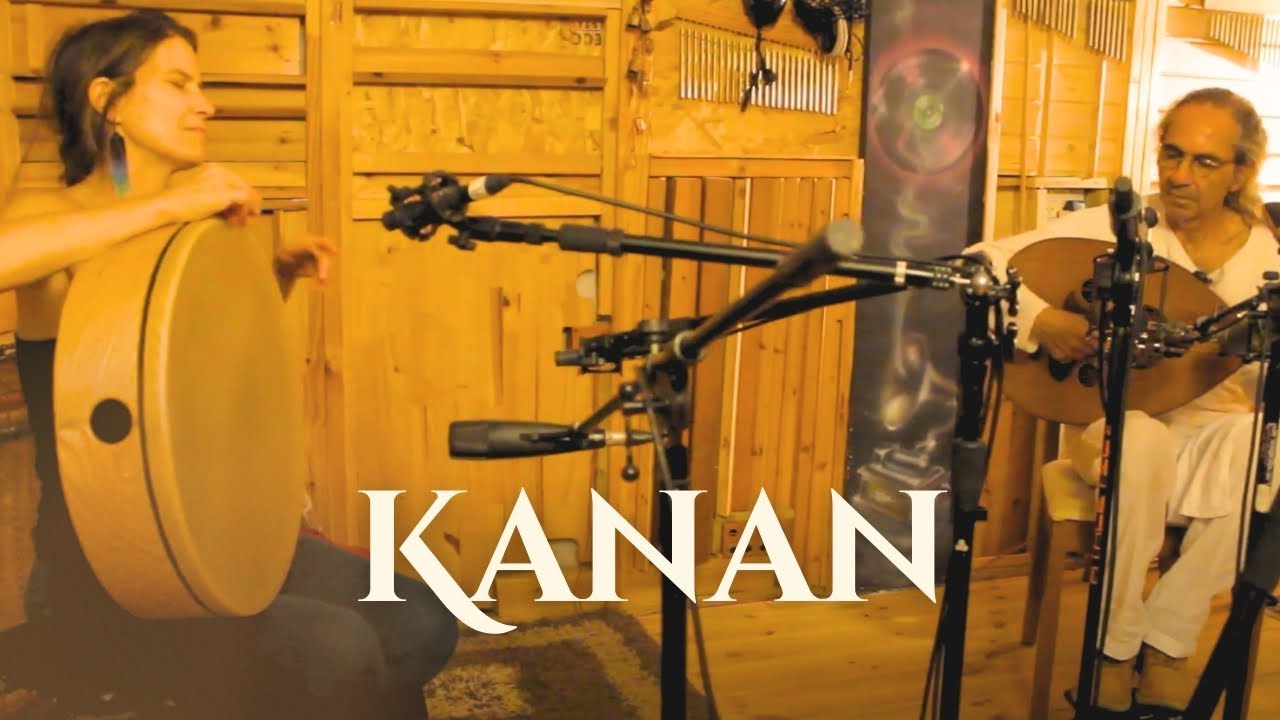 Kanan – Song by Yair Dalal, accompanied by Marla Leigh on Frame Drum #framedrum #oud #worldmusic