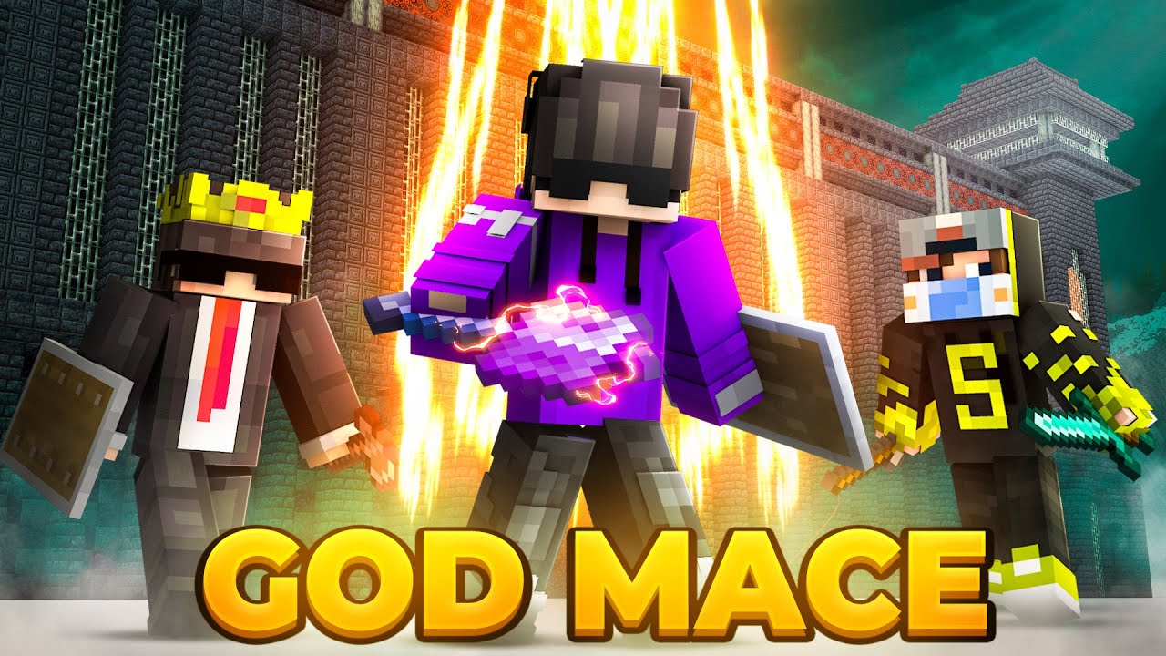 How I Stole This GOD MACE In This Minecraft SMP ft. ​@YesSmartyPie @DREAMBOYYT