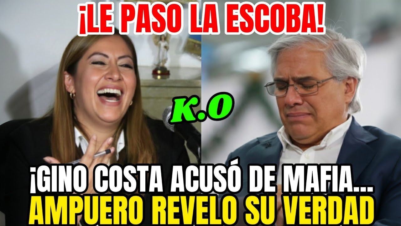&iexcl;K.O. POL&Iacute;TICO! CON UN SOLO GOLPE KATHERINE AMPUERO DESTRUY&Oacute; CREDIBILIDAD DE GINO COSTA 