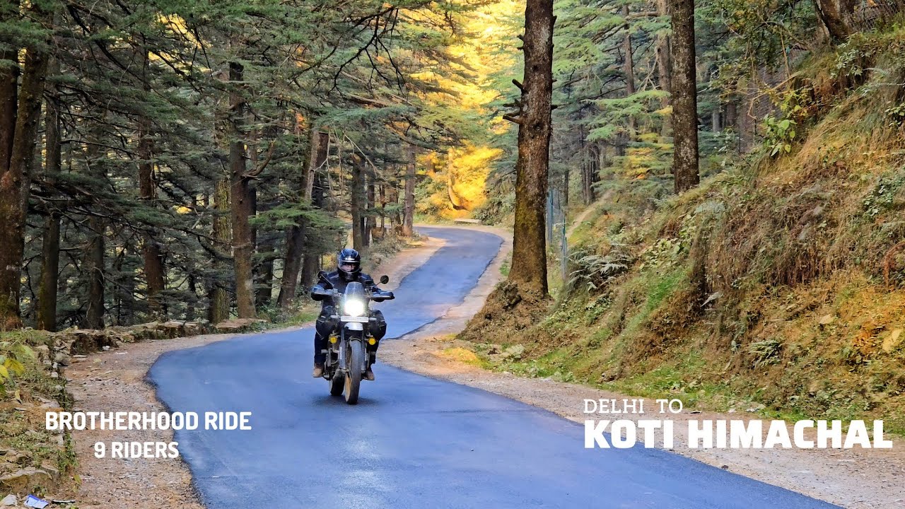 EPIC SQUAD RIDE | 9 RIDERS | BROTHERHOOD RIDE | EP-1 DELHI TO KOTI HIMACHAL 
