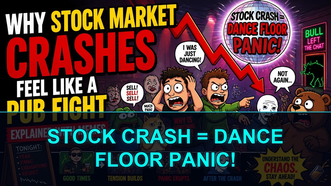 Why Stock Market Crashes Feel Like a Pub Fight &ndash; Explained with Memes