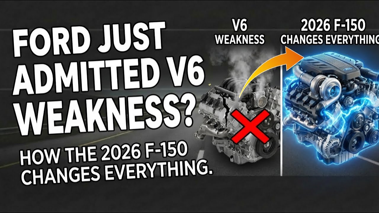 Ford Just ADMITTED the V6 Weakness? How the 2026 F150 Changes Everything!