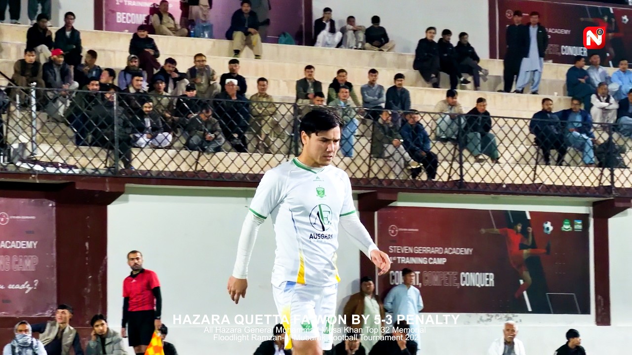 Hazara Quetta Football Academy won By 5-3 Penalty