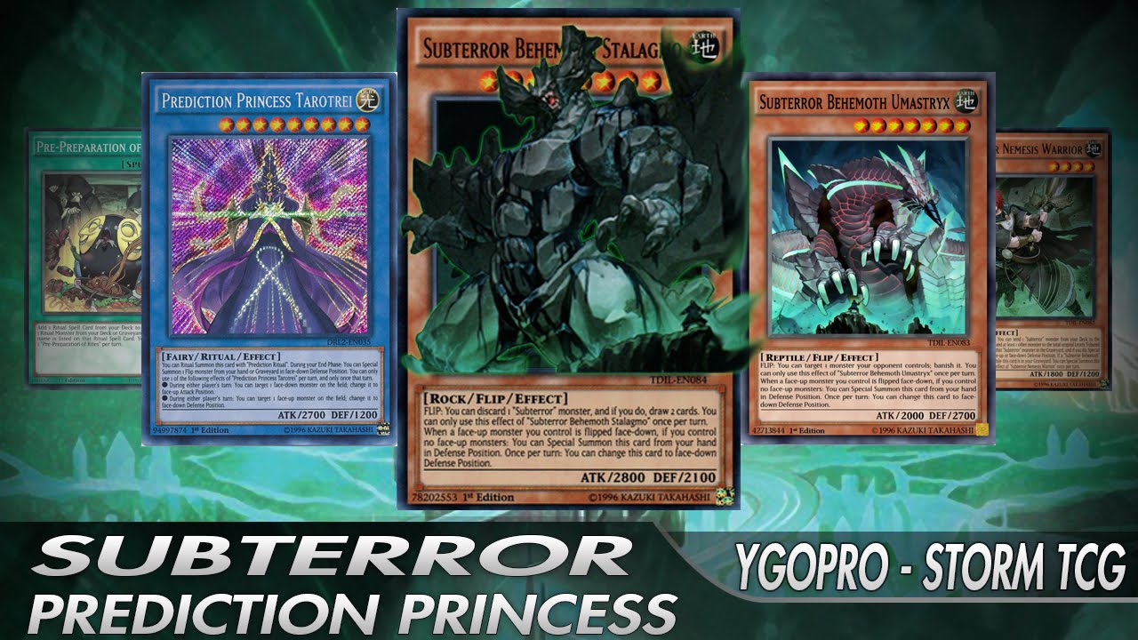 Subterror Prediction Princess | Duels & Decklists September 2016
