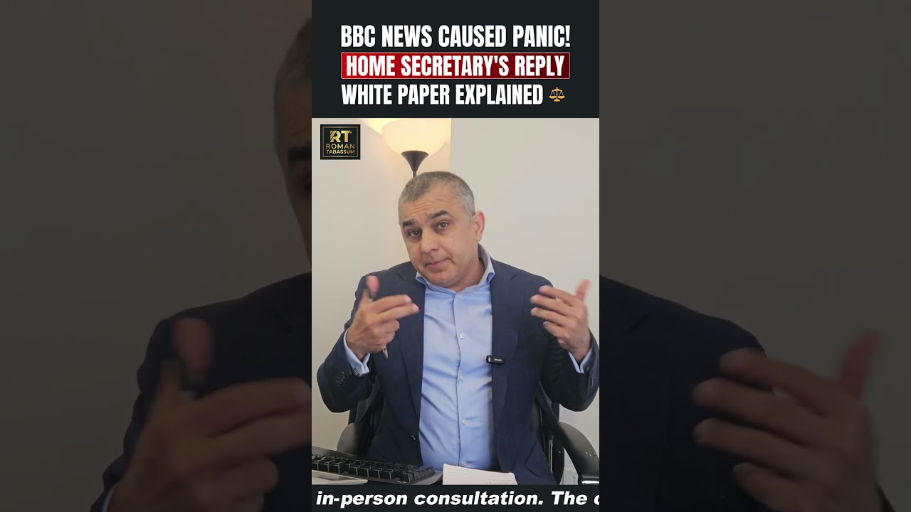 BBC Report Triggers ILR Panic! White Paper & Home Secretary&rsquo;s Reply Explained ⚖️