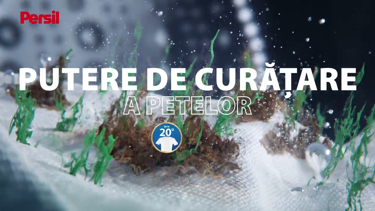 Persil Deep Clean Discs &ndash; Detergentul care elimină petele și igienizează hainele &icirc;n profunzime