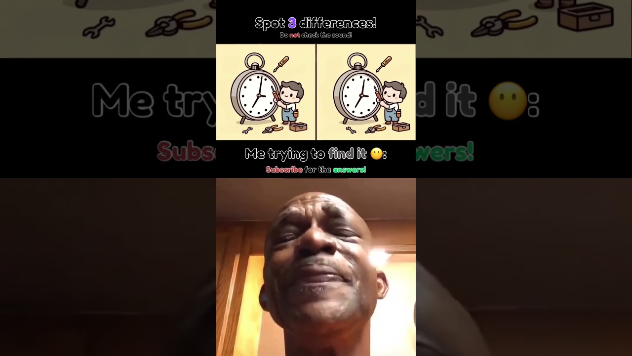 Subscribe for the answers! 😭😭#funny #meme #youraveragenoob #spotthedifference #puzzle