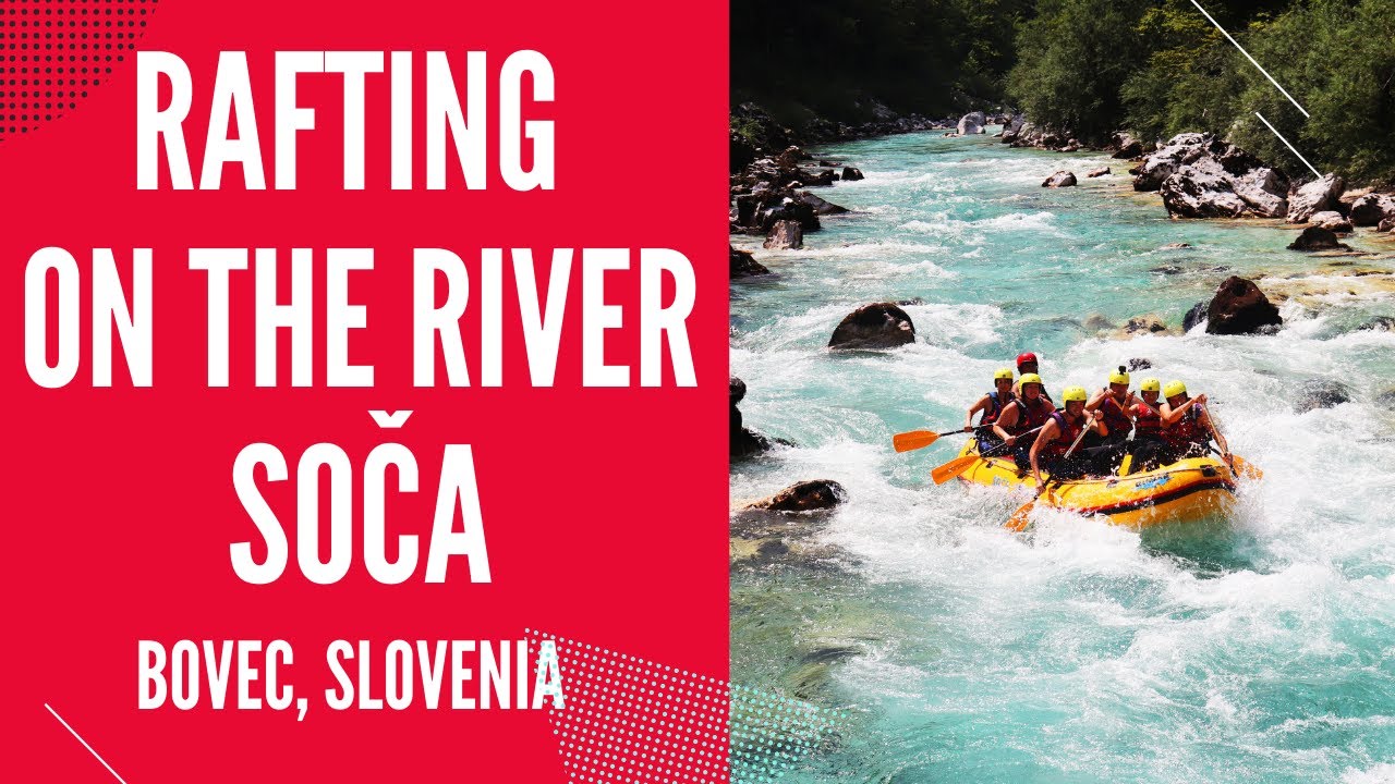 Half-day rafting on the river Soča with Soča Splash company. Bovec, Slovenia.