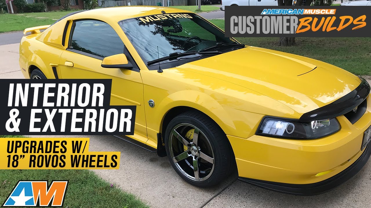 2004 New Edge Mustang Interior & Exterior Upgrades With 18" Wheels | AmericanMuscle Customer Build