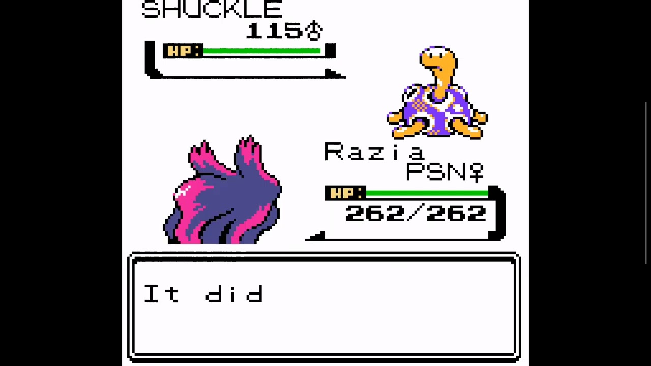 Pokemon Crystal Kaizo - Elite 4 Koga Battle