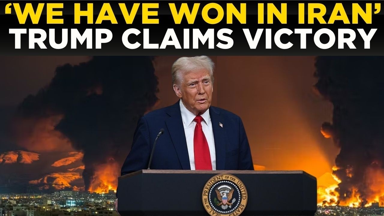 Trump Claims ‘We Have Won In Iran’ | War Ending Soon As Iran Blocks Strait Of Hormuz | Israel-Iran