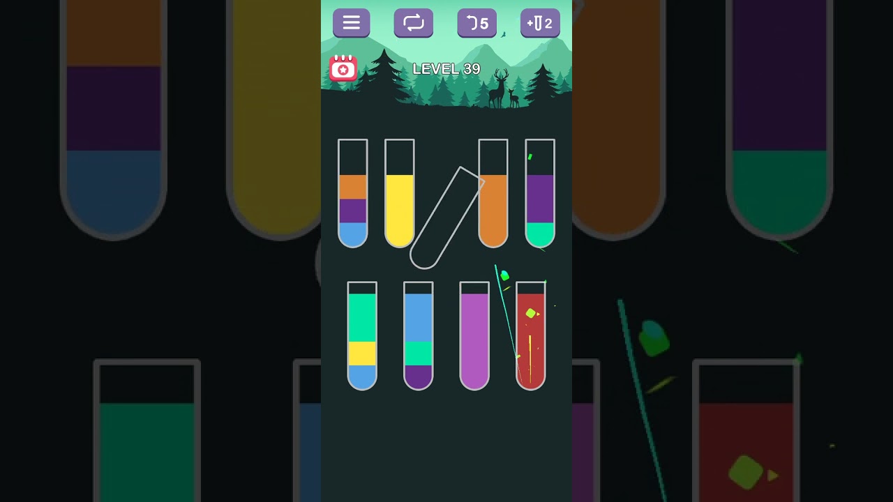 Water Sort Puzzle 2023 - Level 39