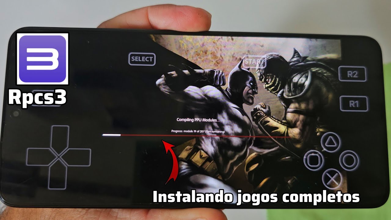 SAIU COMO INSTALAR JOGOS COMPLETOS NO RPCS3 EMULADOR DE PS3 NO ANDROID PASSO A PASSO