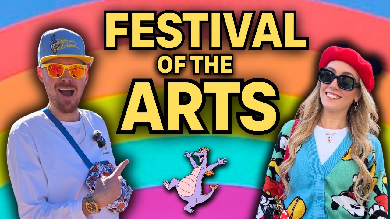 FIRST Time at EPCOT Festival of the Arts! 🎨 | Disney World Vlog