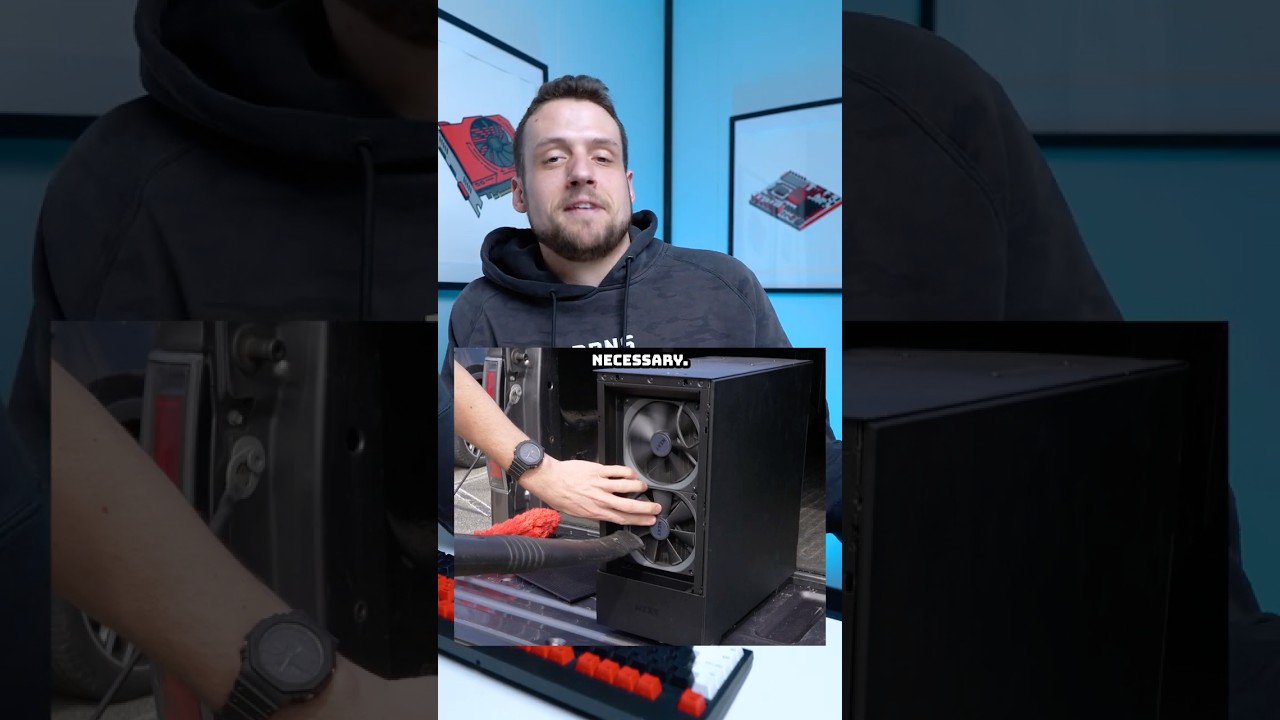 Using a Vacuum or Leaf Blower to Clean Your PC