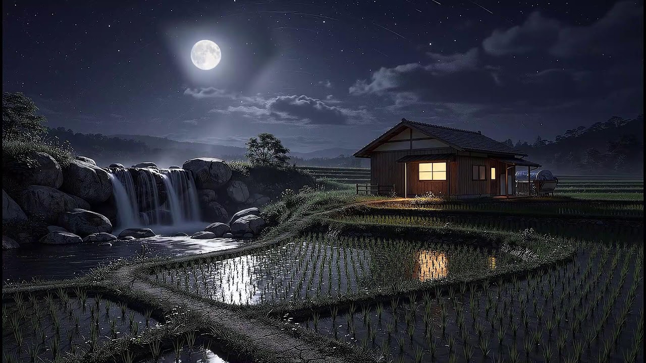 Calming Night 🌑 Healing of Stress,Anxiety and Depressive States,Relaxing ,Nighttime Sleep Time 14
