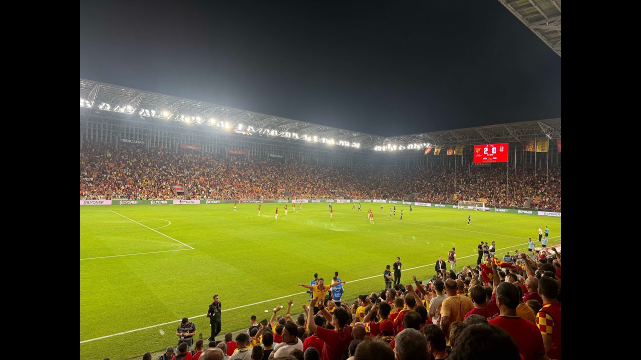 Göztepe 3 Beşiktaş 0 Burası Gürsel Aksel Stadyumu Buradan Çıkış Yok
