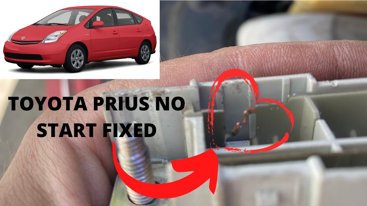 Toyota Prius не заводится, нет питания, даже с новым аккумулятором 12 В