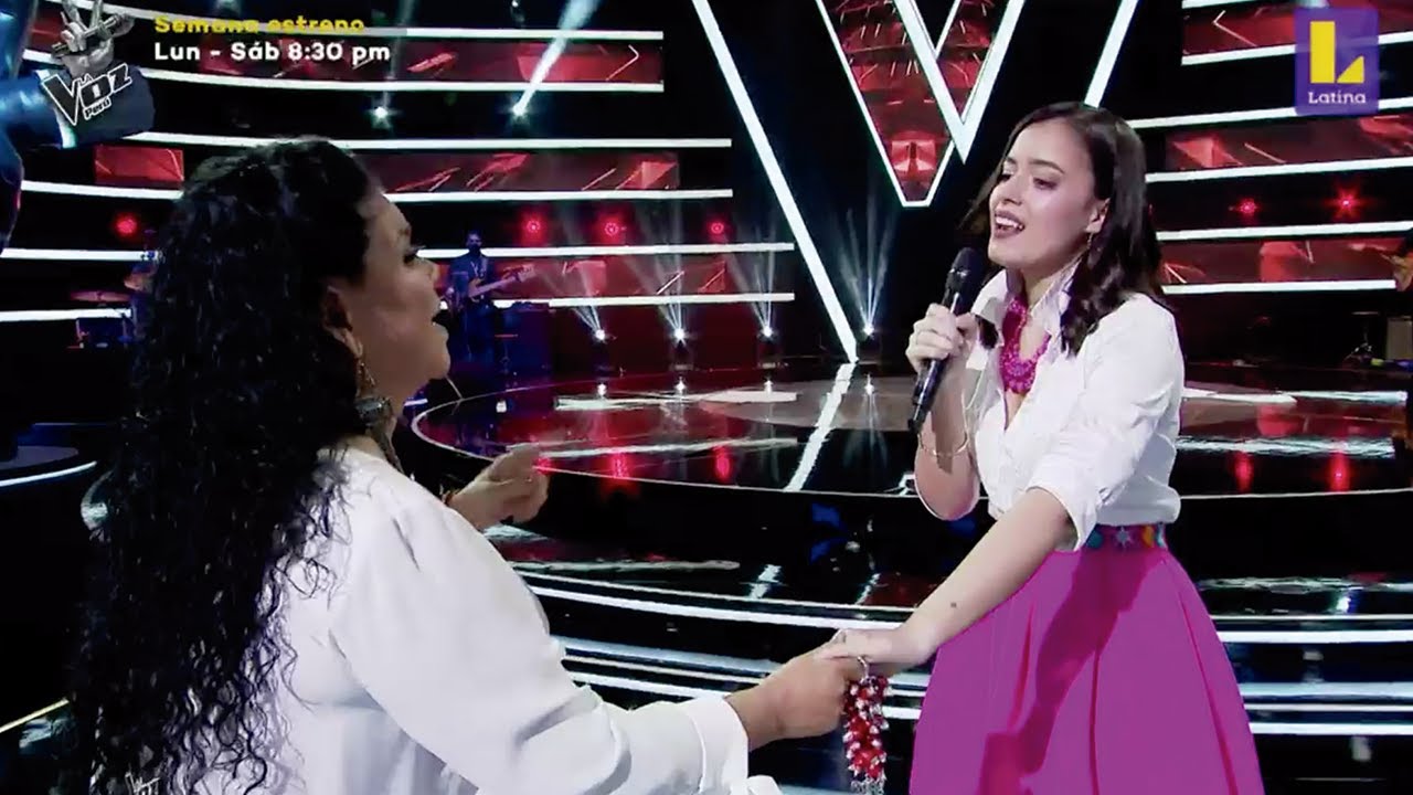 Carmen Marina sorprendió a los 4 entrenadores con su talento | La Voz Perú