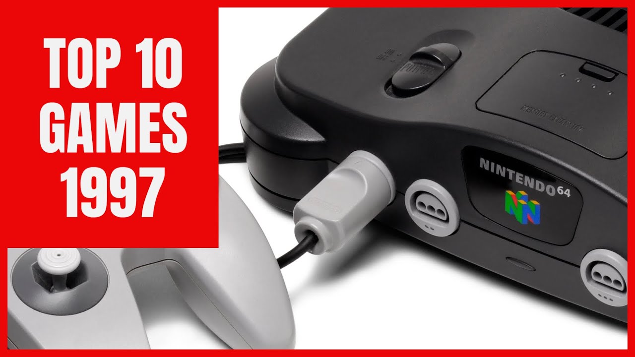 Top Ten Nintendo 64 N64 Games 1997