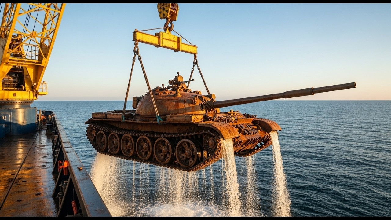 We Found a Military Tank Abandoned Beneath the Sea After a Secret Cold War Operation