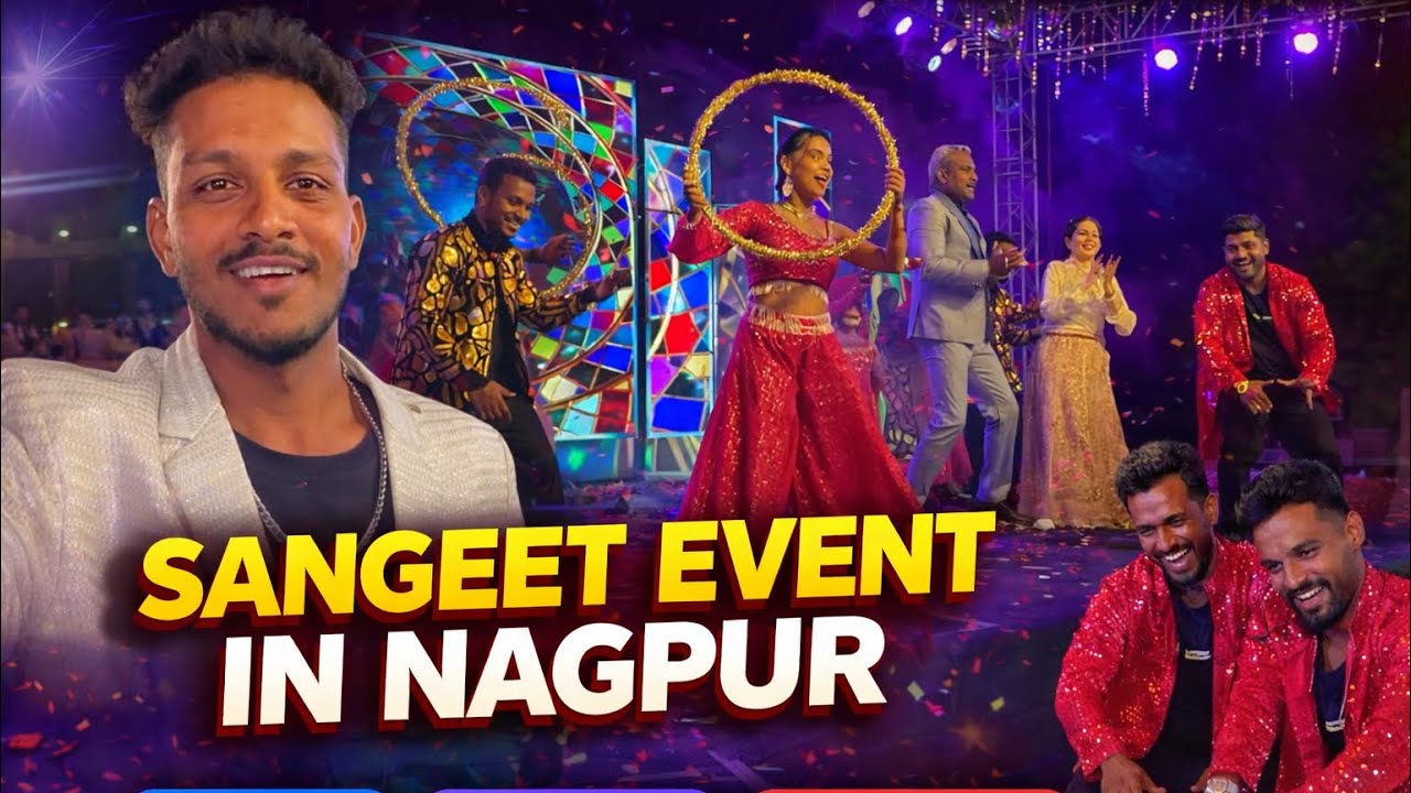 Sangeet Event in Nagpur | Full Dance & Masti Night 💃🕺